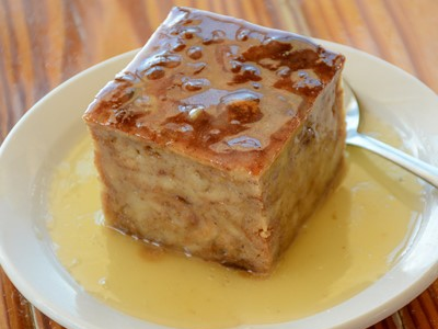 Bread Pudding with Bourbon Sauce