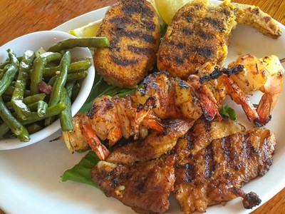 Grilled Seafood Platter